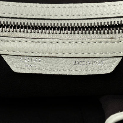 Celine Drummed Calfskin Micro Luggage Lune 6 of 13