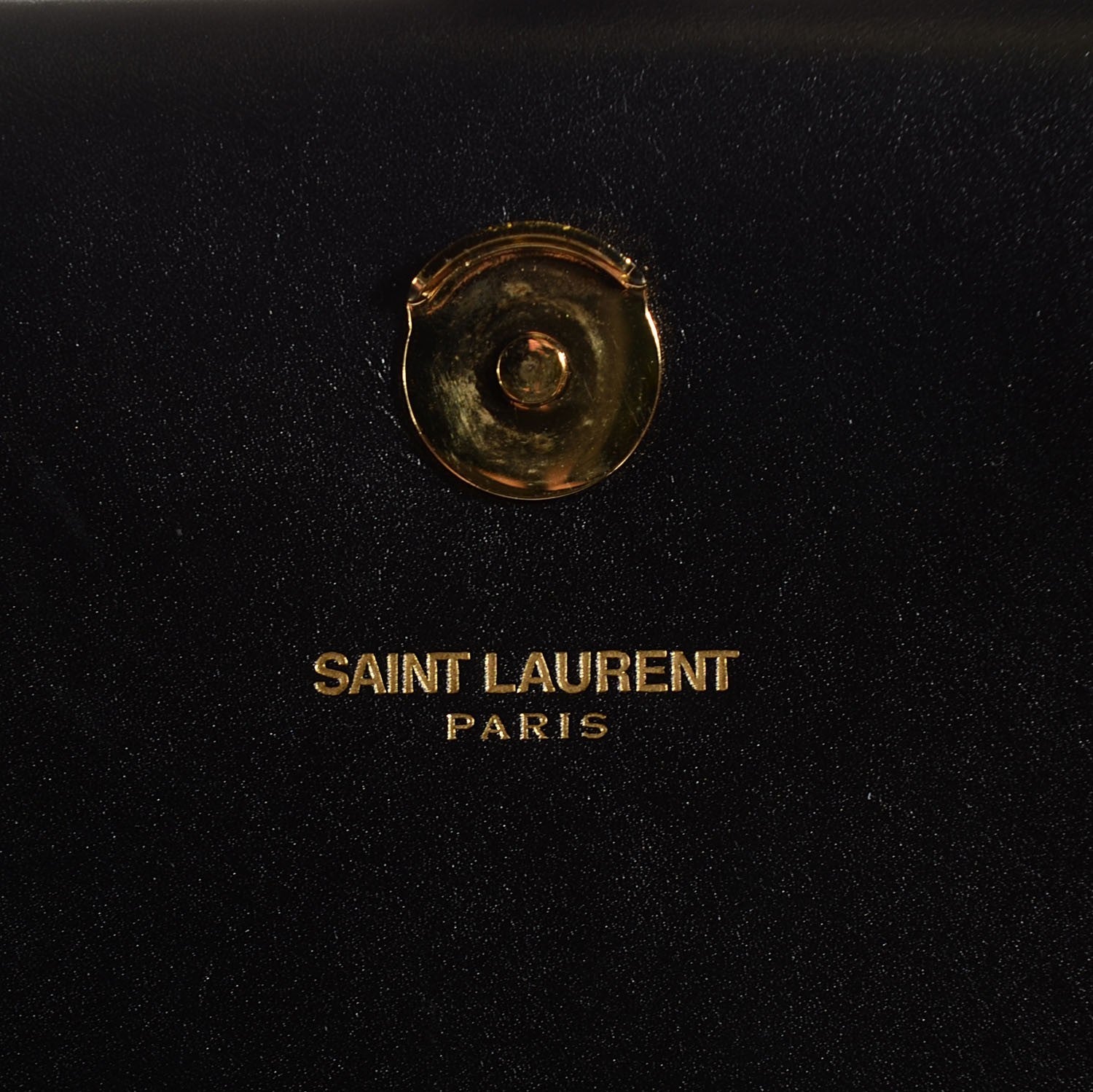 Saint Laurent Smooth Calfskin Medium Classic Monogram Kate Tassel Satchel Black 6 of 9