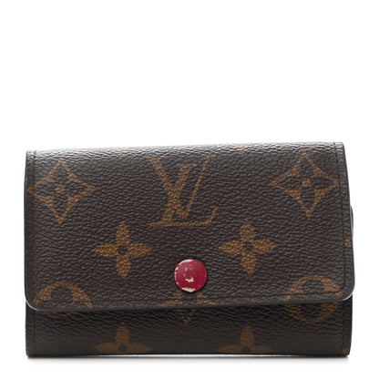 Louis Vuitton Monogram 6 Key Multicles Holder Fuchsia 1 of 8