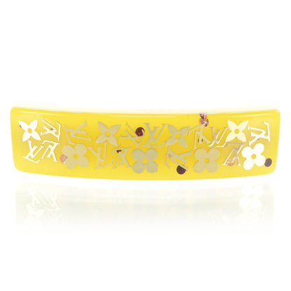 Louis Vuitton Monogram Inclusion Barrette Yellow 1 of 6
