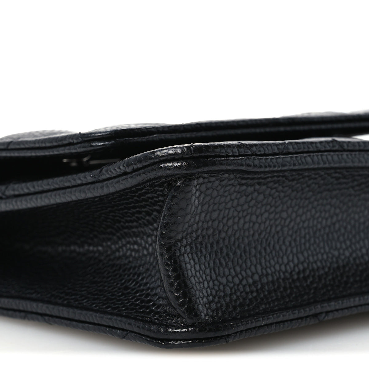 Chanel Caviar Quilted Wallet on Chain WOC Black 10 of 12