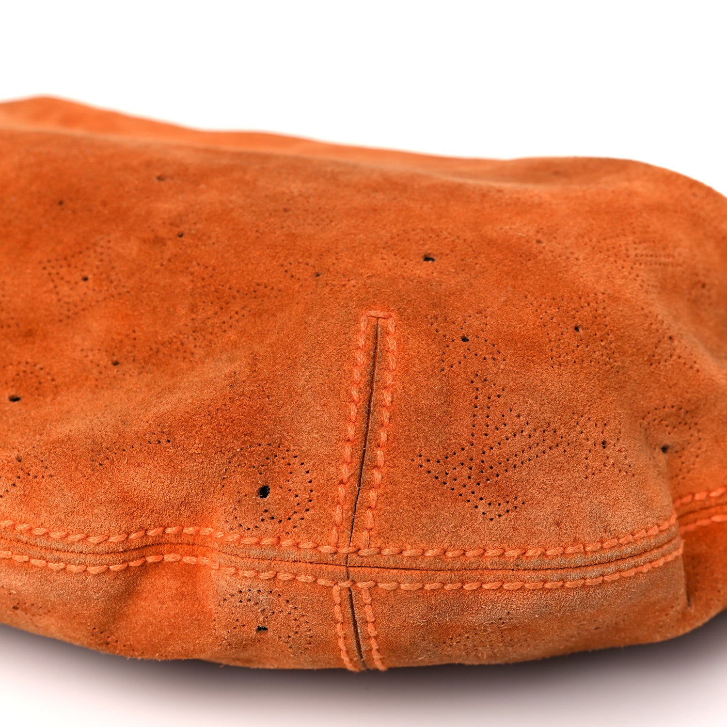 Louis Vuitton Suede Mahina Onatah GM Orange 8 of 8