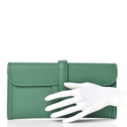 Hermes Evercolor Jige Elan 29 Clutch Vert Vertigo 2 of 9