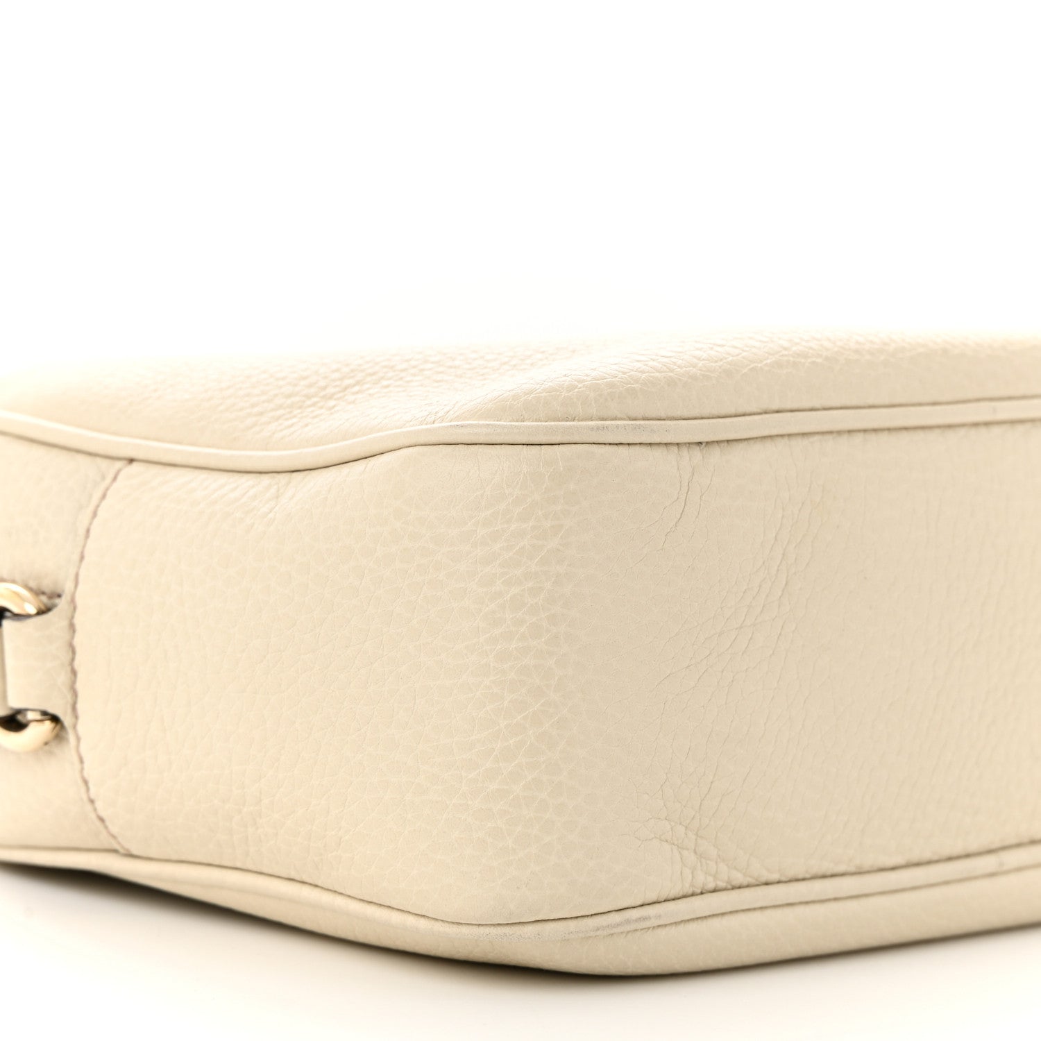 Gucci Pebbled Calfskin Small Soho Disco Bag Off White 9 of 12