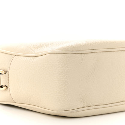 Gucci Pebbled Calfskin Small Soho Disco Bag Off White 9 of 12