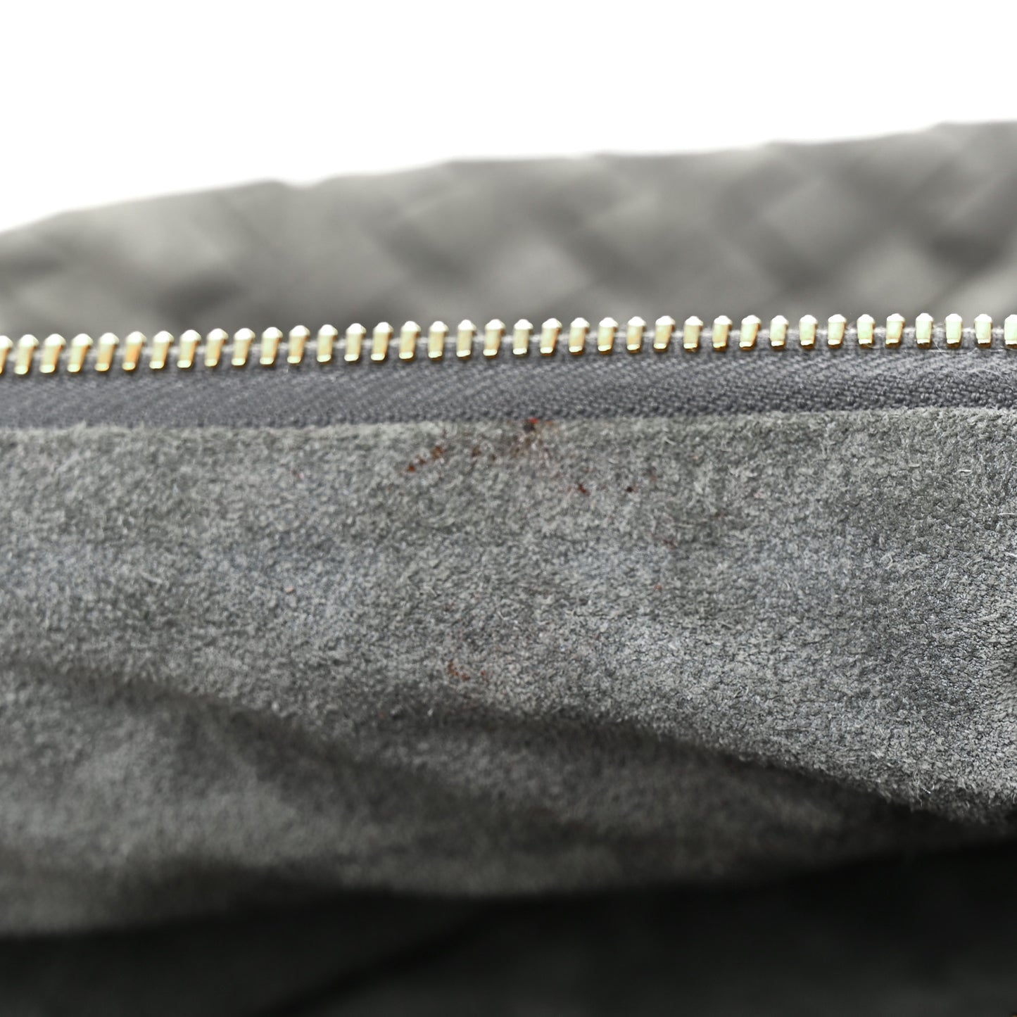 Suede Calfskin Intrecciato Teen Jodie Hobo Thunder