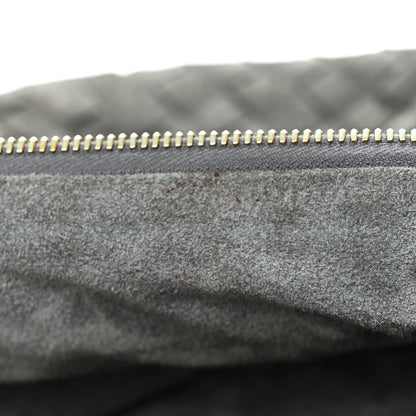 Bottega Veneta Suede Calfskin Intrecciato Teen Jodie Hobo Thunder 12 of 12