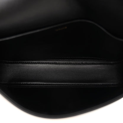 Celine Shiny Calfskin Triomphe Shoulder Bag Black 5 of 10