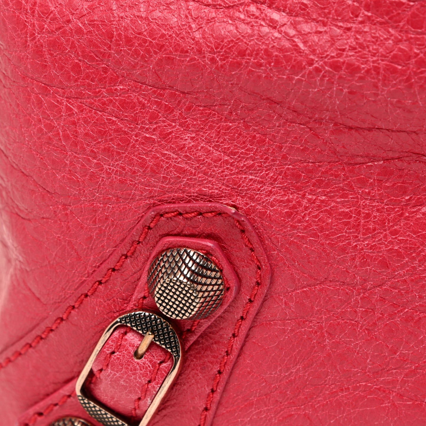 Agneau Giant 12 Rose Gold Hardware Day Hobo Rose Thulian