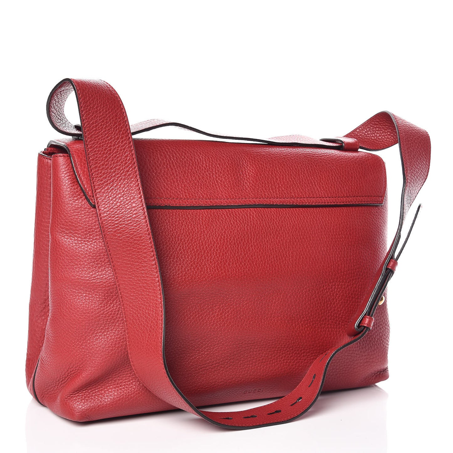 Cellarius Calfskin Large GG Marmont Shoulder Bag Vulcanic Red