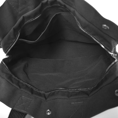 Hermes Toile Fourre Tout MM Grey Black 5 of 7