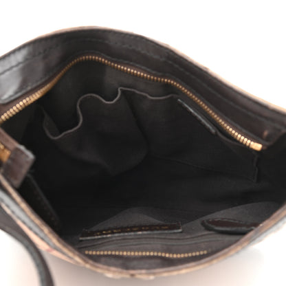 Burberry Haymarket Check Hartham Shoulder Bag Chocolate 5 of 15