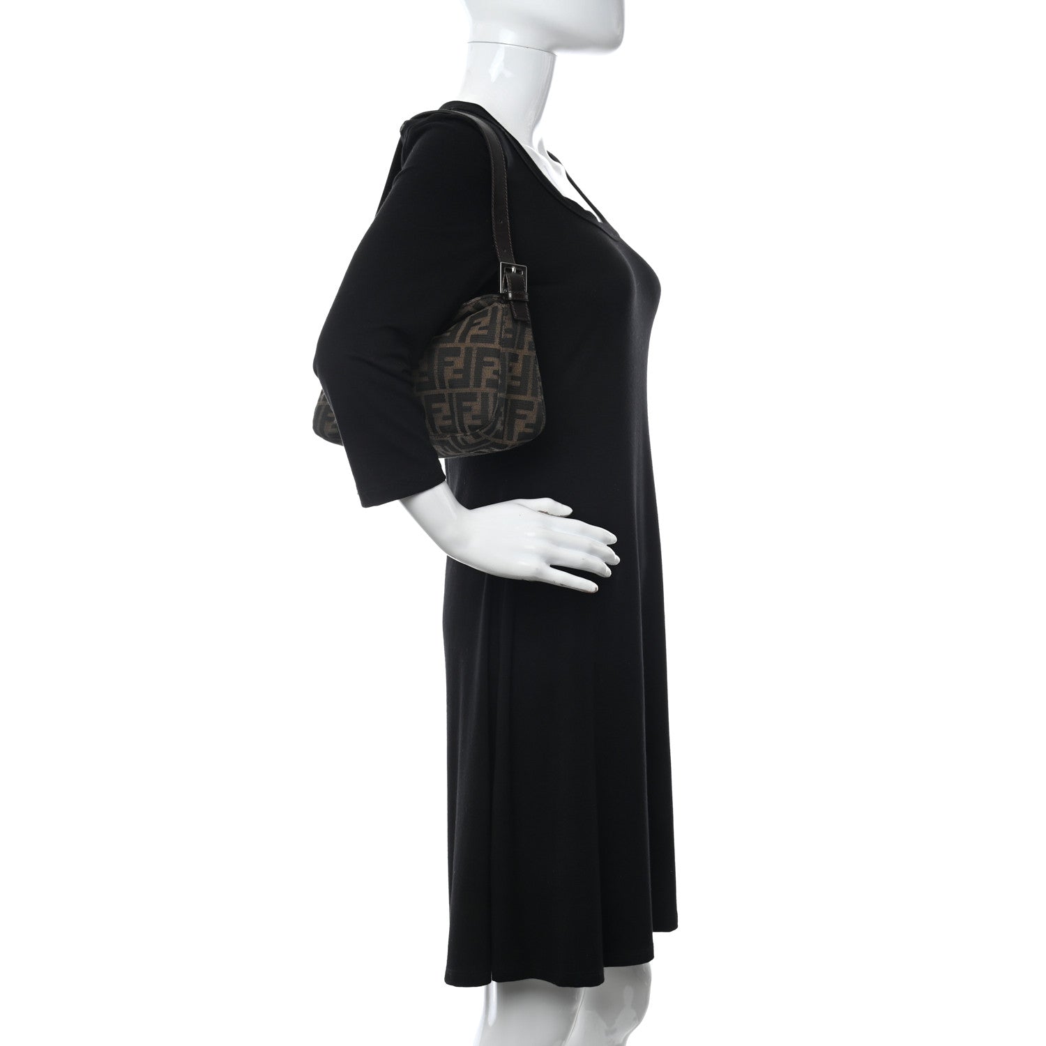 Fendi Zucca Shoulder Bag Tobacco 2 of 11