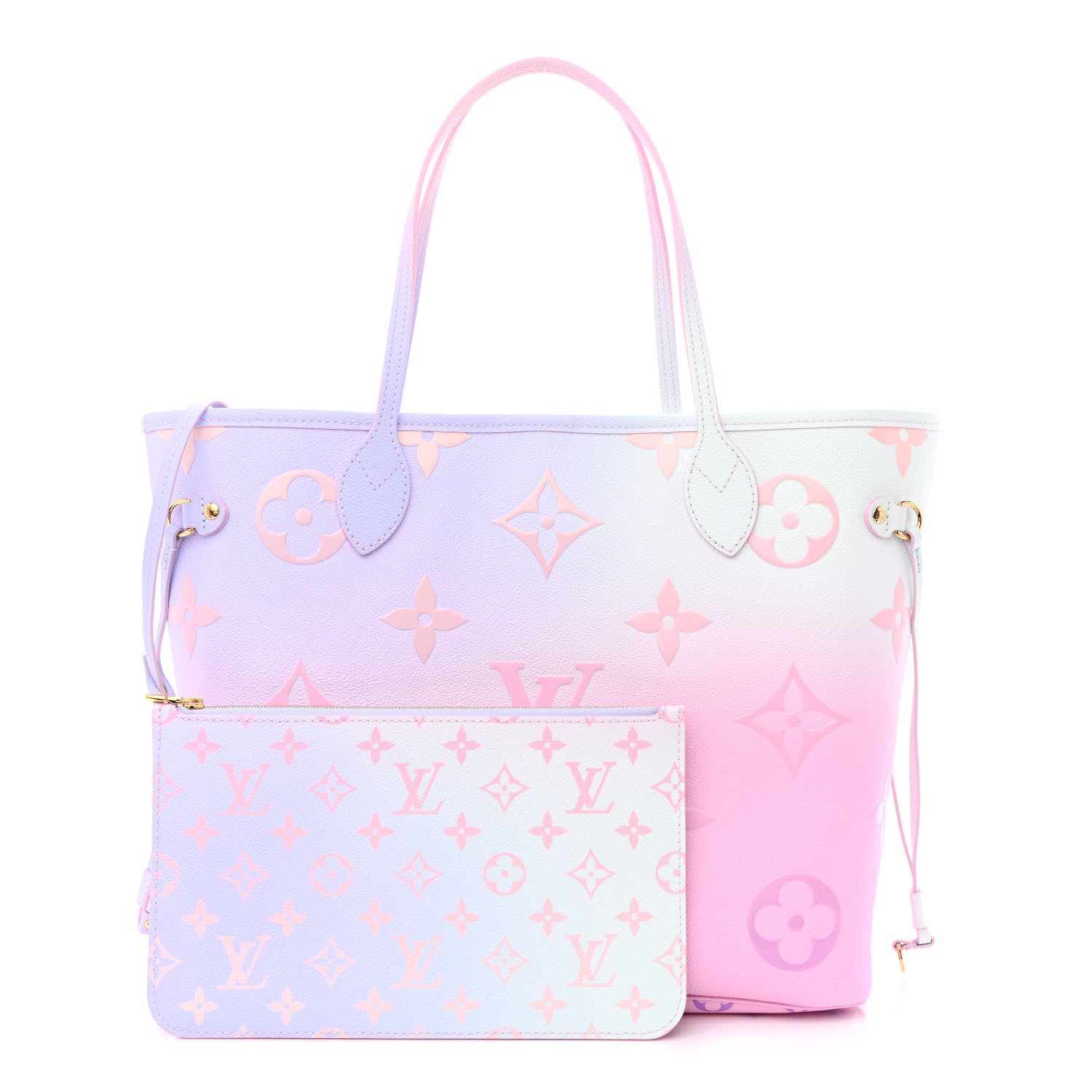Louis Vuitton Monogram Giant Spring In The City Neverfull MM Sunrise Pastel 1 of 12