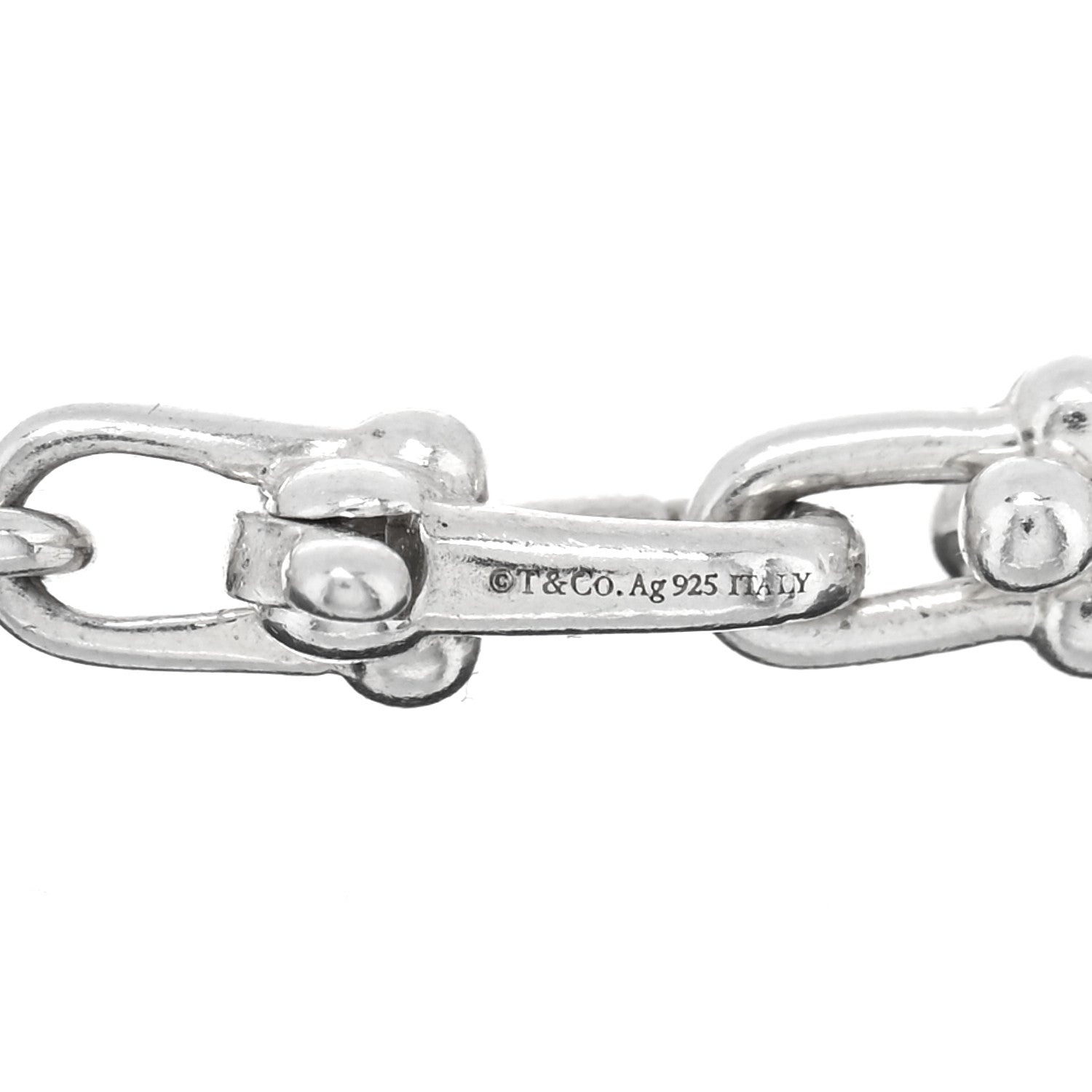 Tiffany Sterling Silver Micro HardWear Link Bracelet 3 of 3
