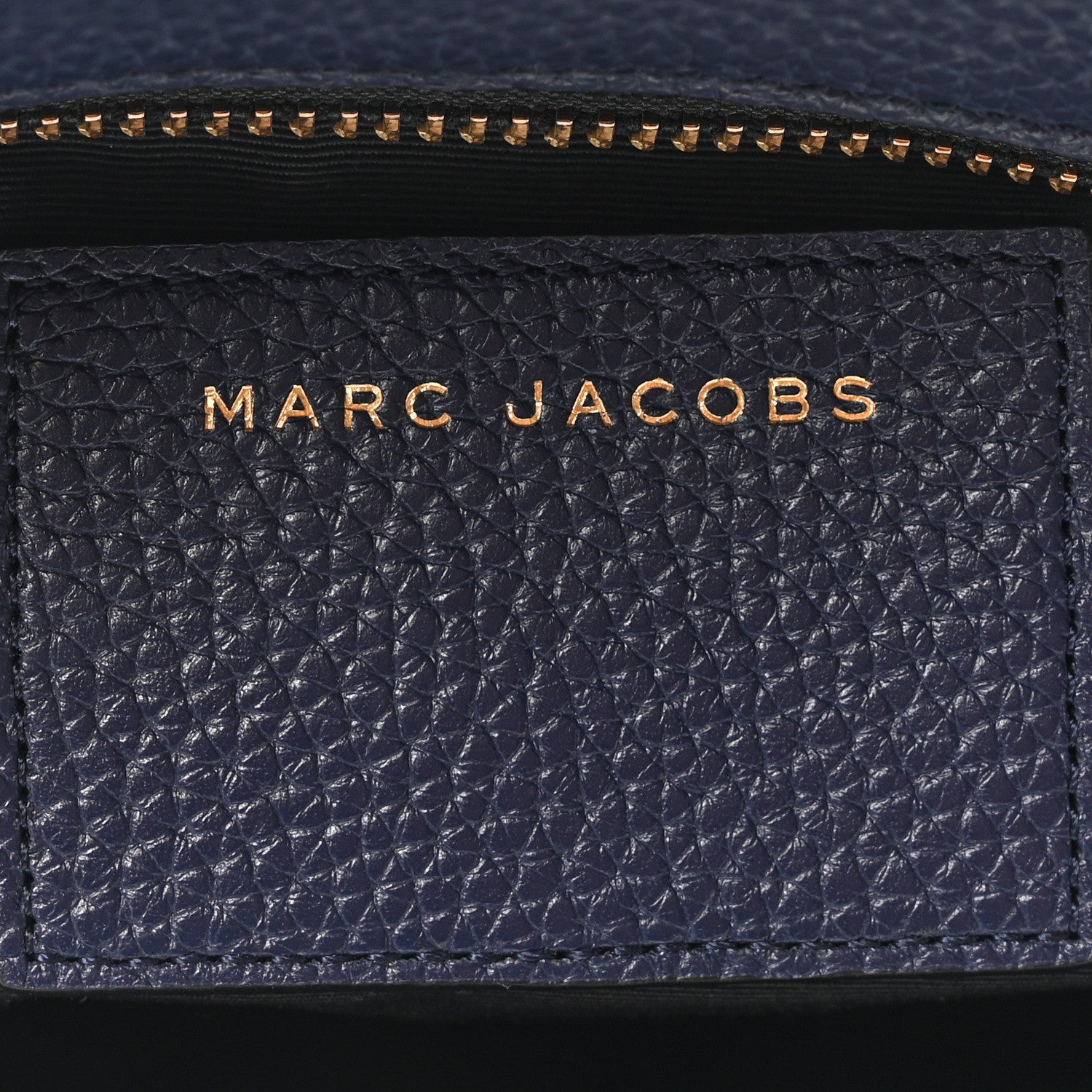 Marc Jacobs Pebbled Calfskin Gotham Bauletto Satchel Blue 5 of 9