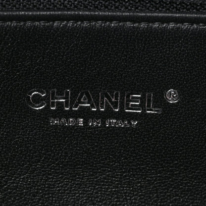 Chanel Sequin Waist Bag Fanny Pack Silver Black 6 of 9