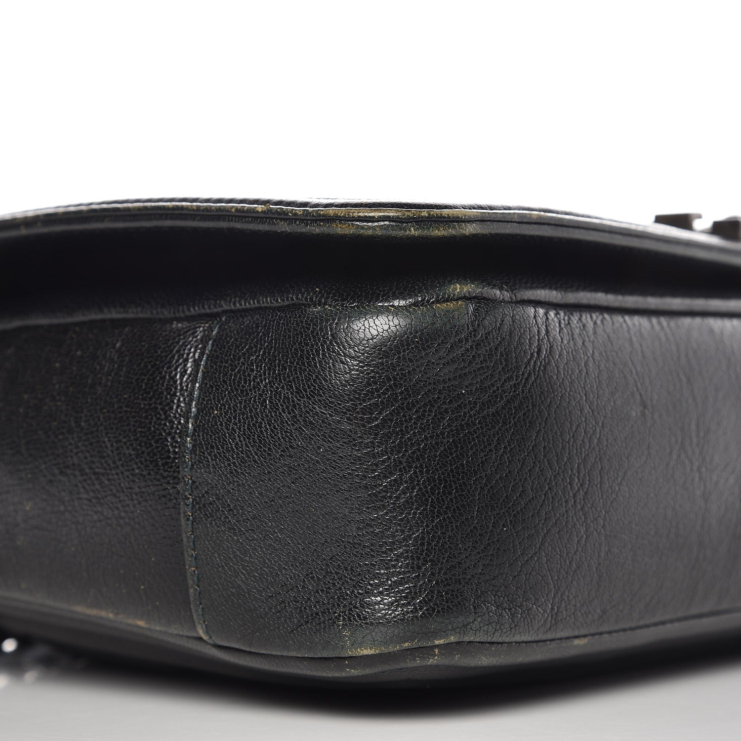 Chanel Goatskin Ombre Faded Quilted New Medium Boy Flap Dark Green 10 of 13