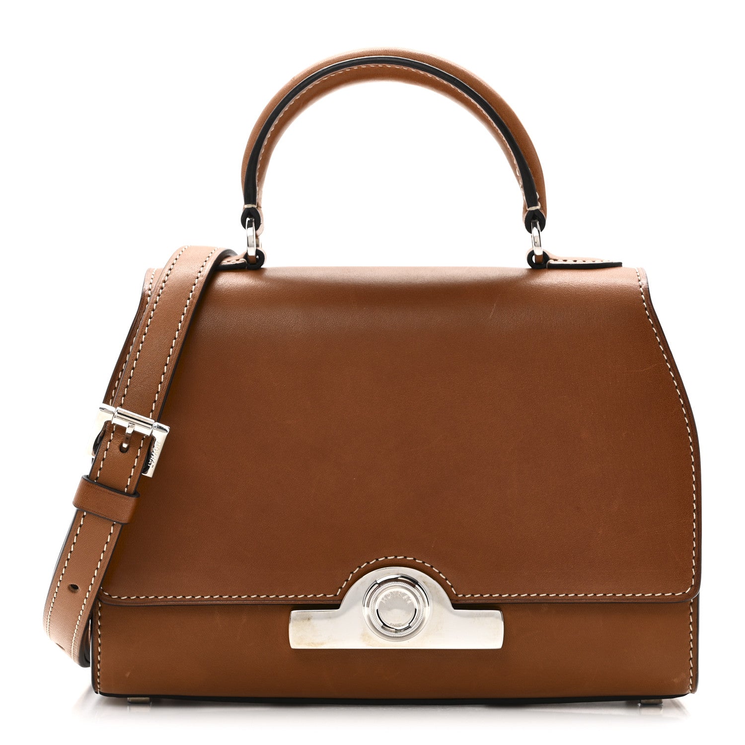 Moynat Barenia Rejane BB Cognac 7 of 9