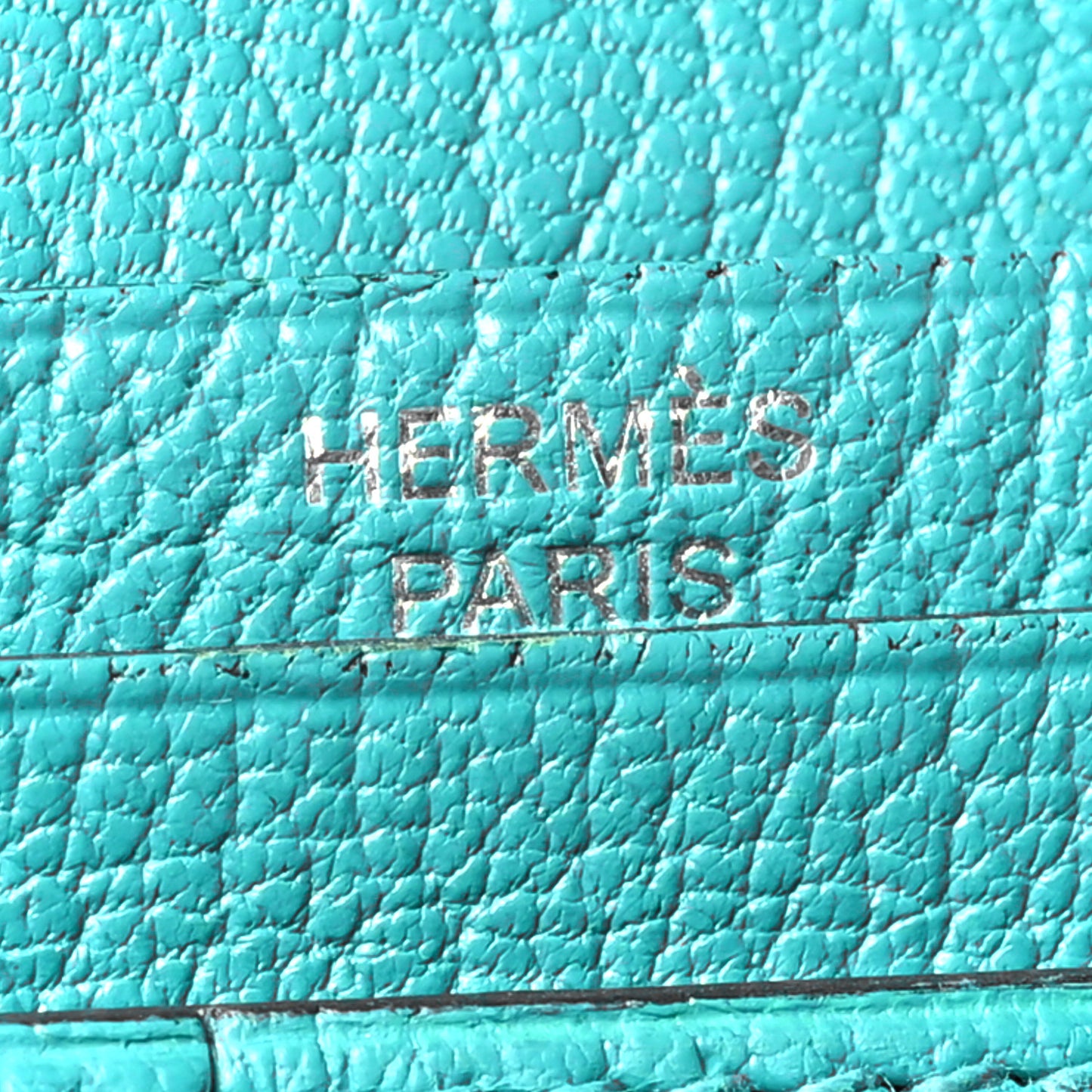 Chevre Mysore Bearn Gusset Wallet  Bleu Paon