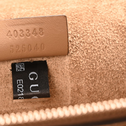 Gucci GG Supreme Monogram Embroidered Medium Dionysus Shoulder Bag Taupe 7 of 10