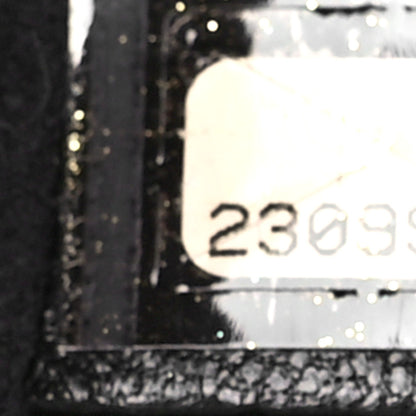 Chanel Calfskin Stitched Small Paris Rome Drawstring CC Bag Black 7 of 9