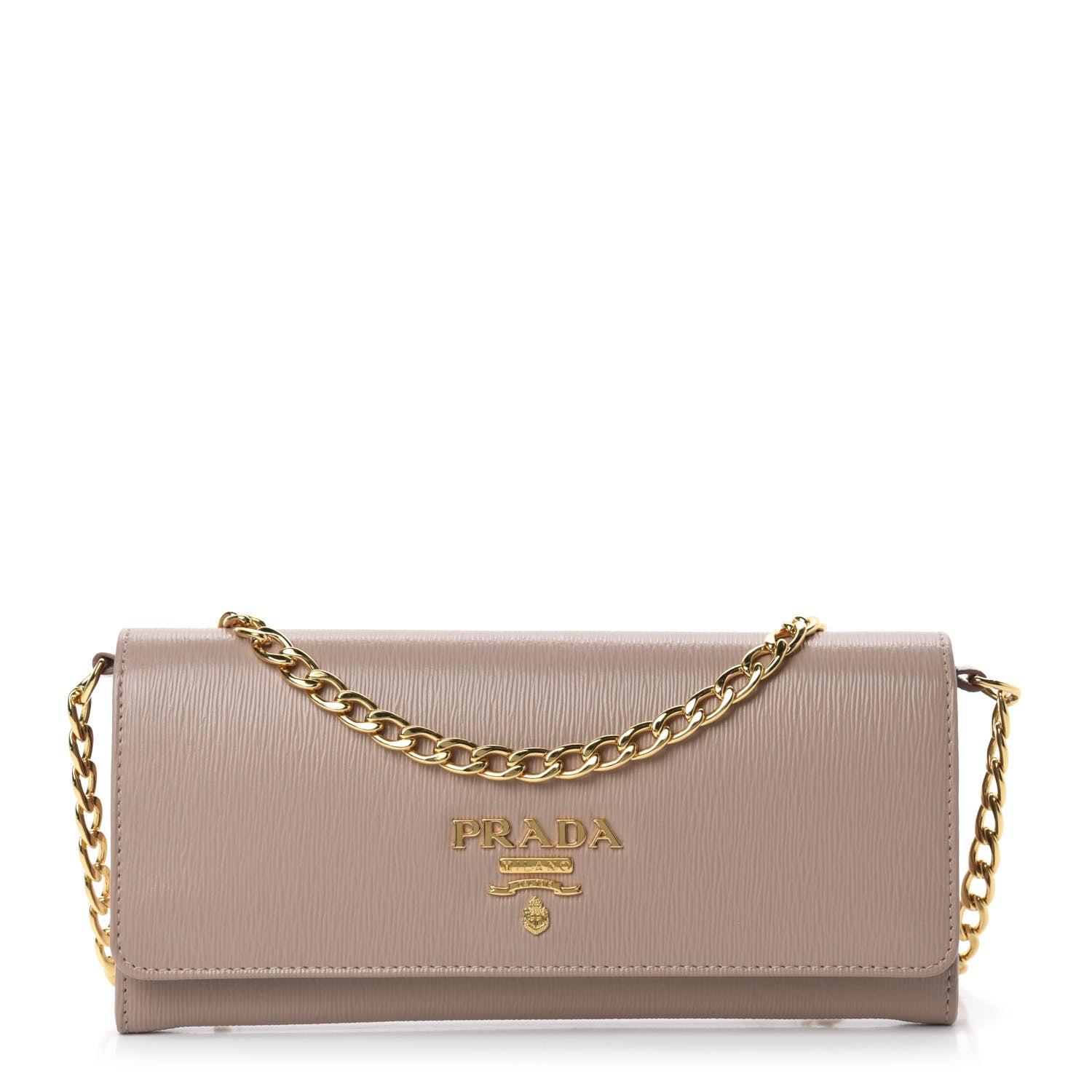 Prada Vitello Move Chain Wallet Cammeo 1 of 10