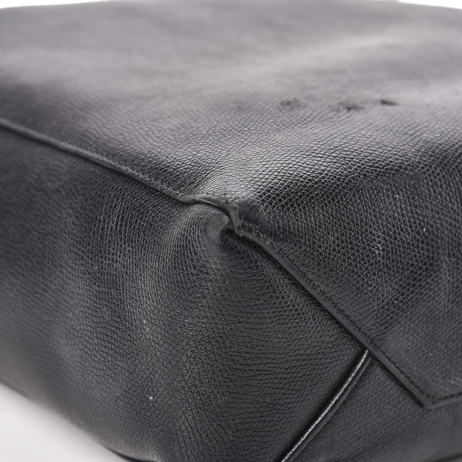 Celine Grained Calfskin Small Vertical Cabas Black 16 of 20