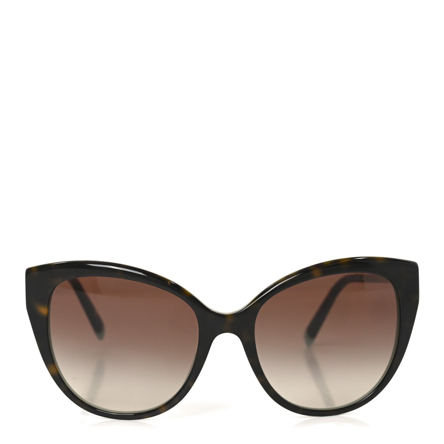 Tiffany Acetate Metal Cat Eye Sunglasses TF4166 Tortoise Blue 2 of 7