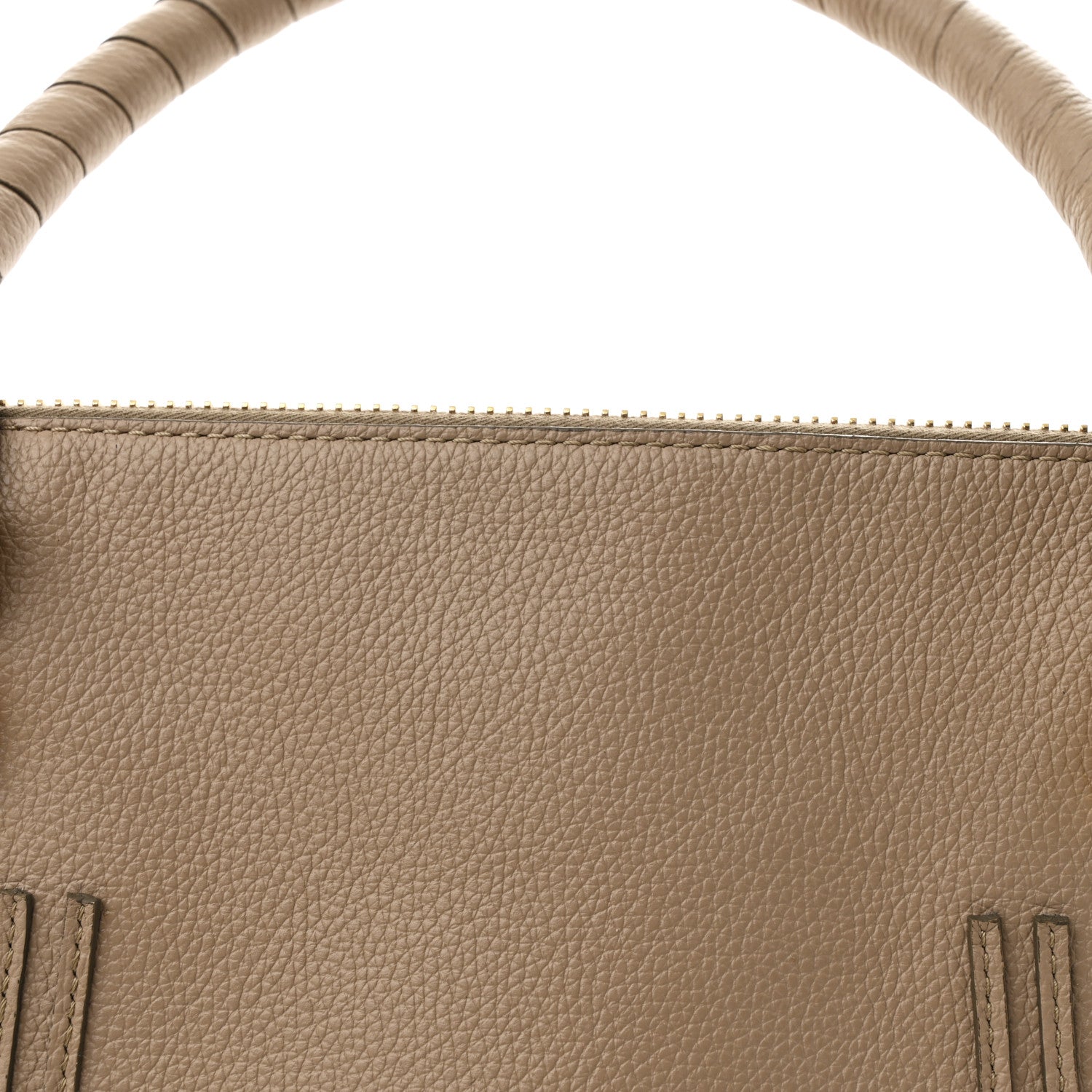 Chloe Calfskin Braided Medium Marcie Double Carry Boyish Brown 8 of 10