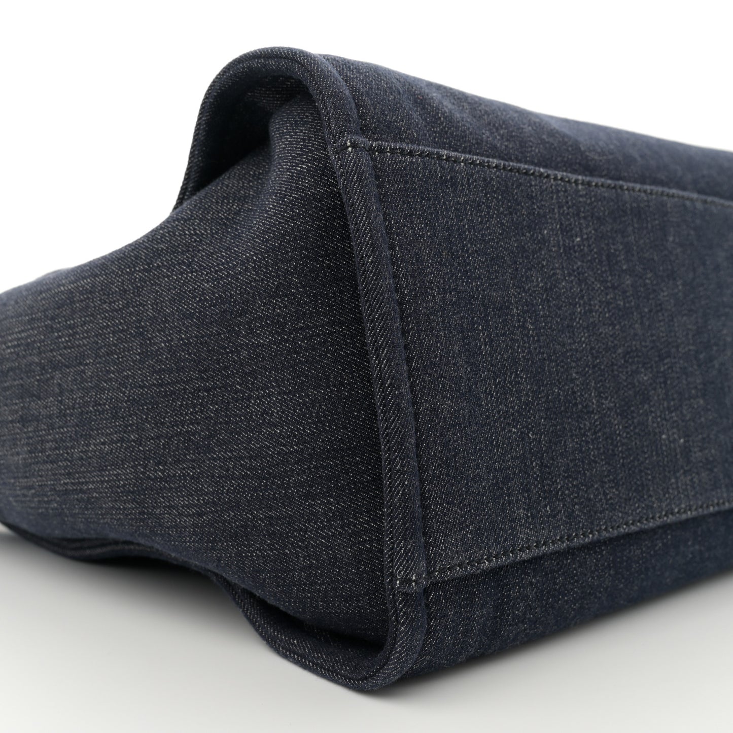 Denim Large Deauville Tote Dark Blue