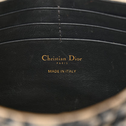 Christian Dior Oblique Saddle Chain Pouch Blue 7 of 17