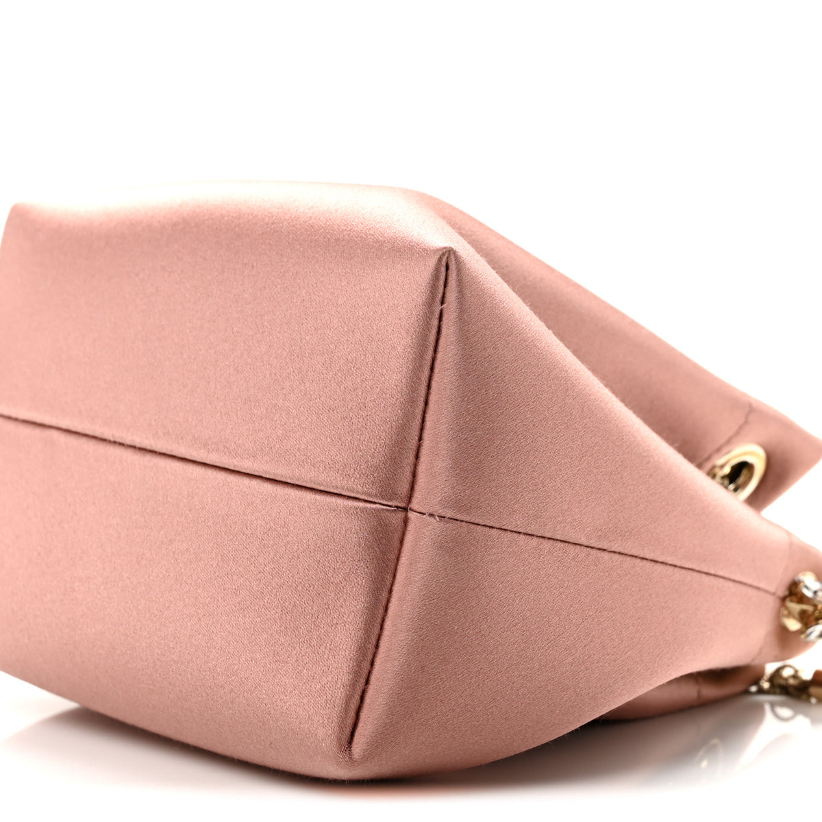 Jimmy Choo Satin Crystal Embellished Top Handle Bon Bon Bag Blush 11 of 12