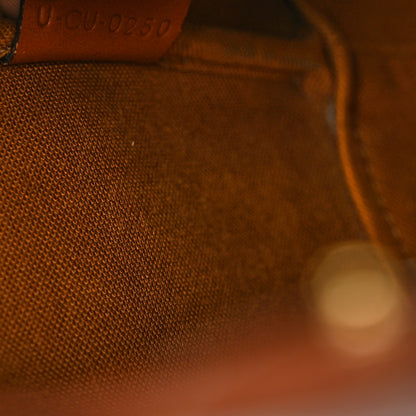 Celine Triomphe Canvas Calfskin Medium Bucket Bag Tan 14 of 14