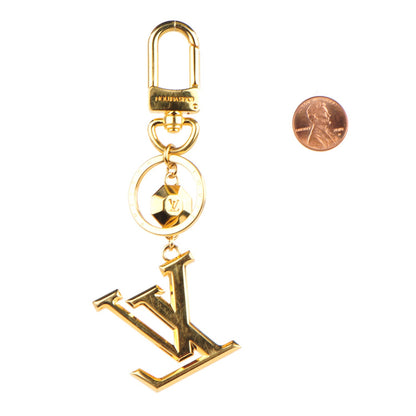 Louis Vuitton LV Facettes Key Holder Gold 2 of 3