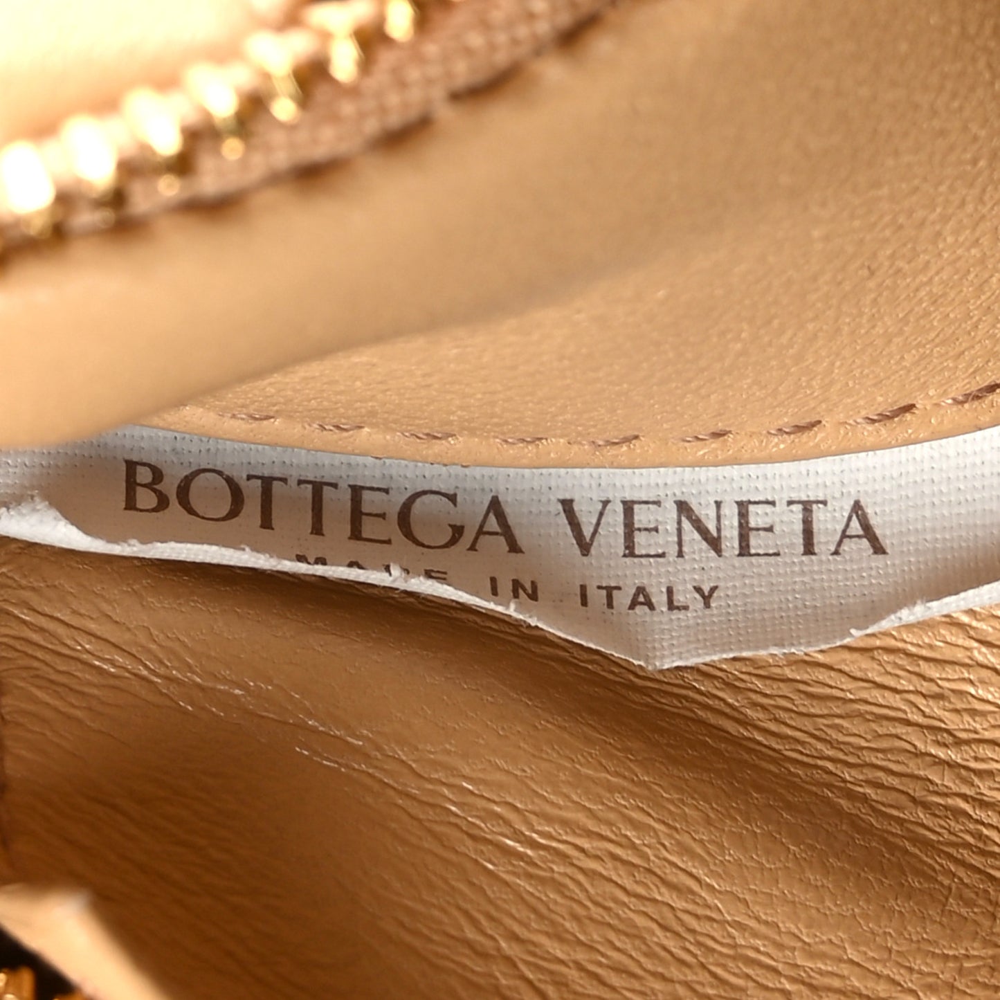 Lambskin Intrecciato Padded Jodie Almond