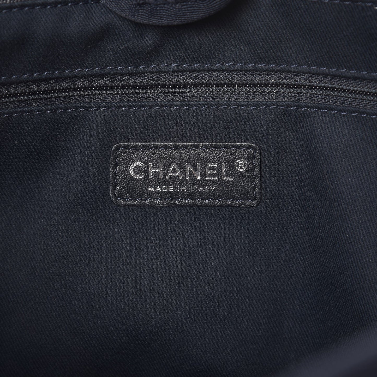 Denim Small Deauville Tote Dark Blue