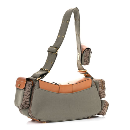 Christian Dior Denim Street Chic Shoulder Bag Grey 3 of 25