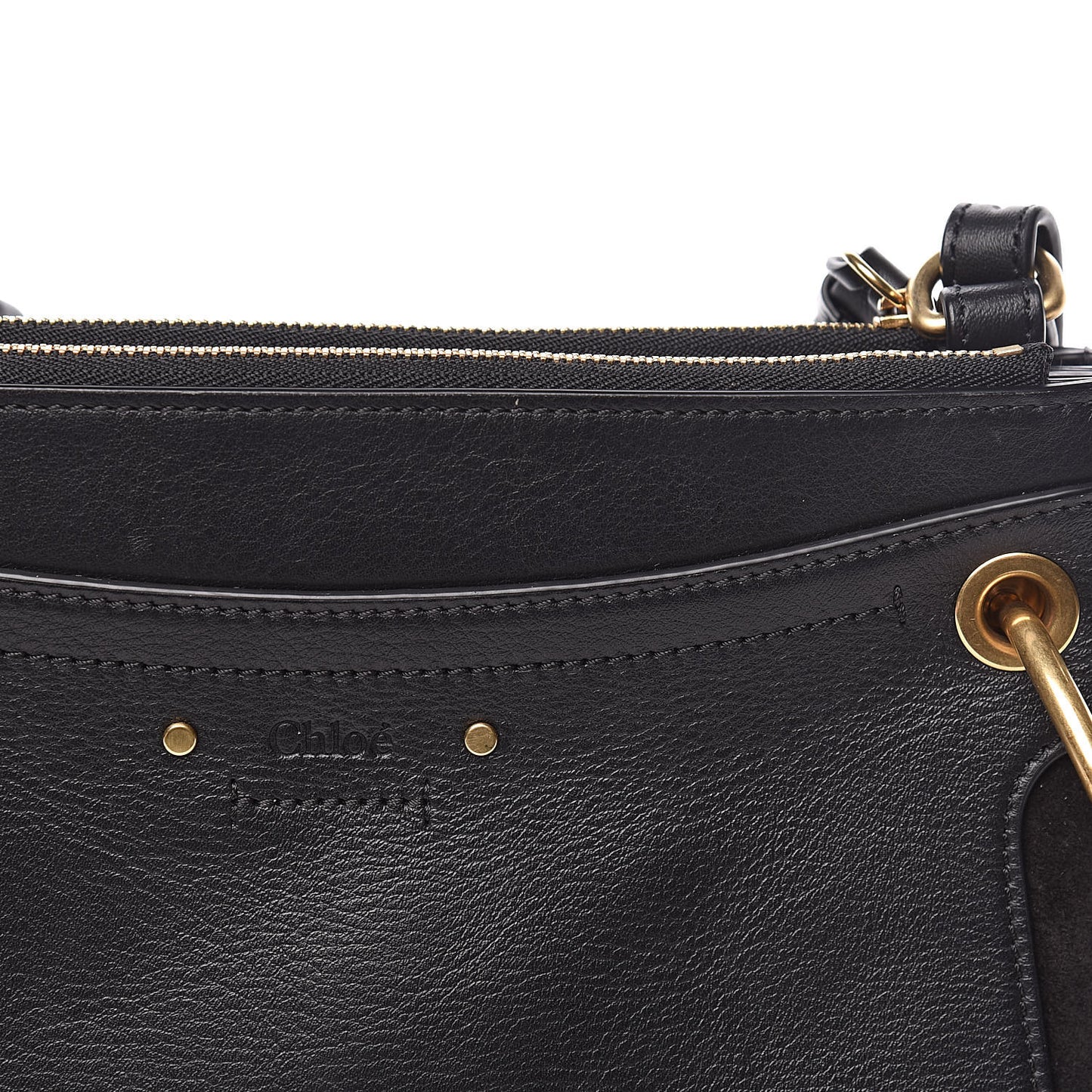 Calfskin Suede Mini Roy Bag Black