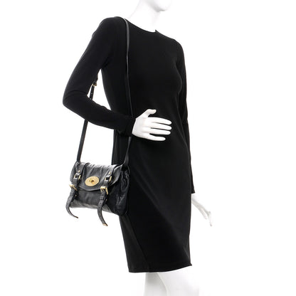 Mulberry Soft Buffalo Alexa Crossbody Clutch Black 2 of 8