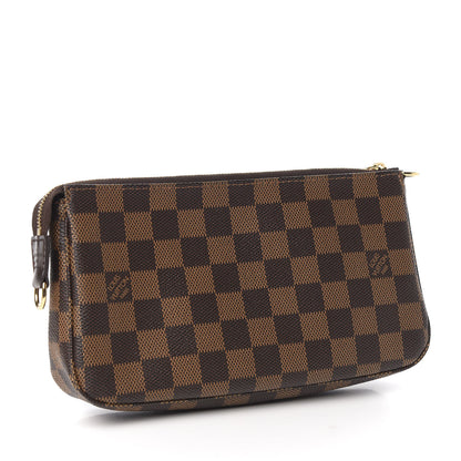 Louis Vuitton Damier Ebene Pochette Accessories NM 1 of 8