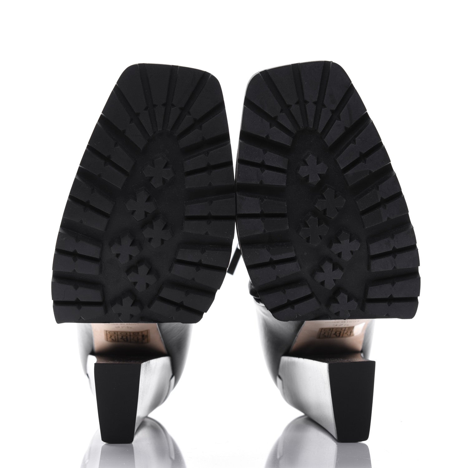 Jimmy Choo Calfskin Madra 130 Ankle Booties 37.5 Black 5 of 10