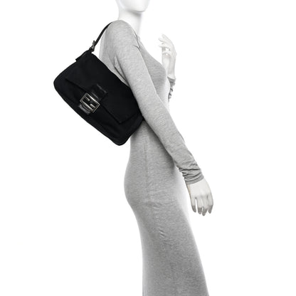 Fendi Neoprene Baguette Black 2 of 13