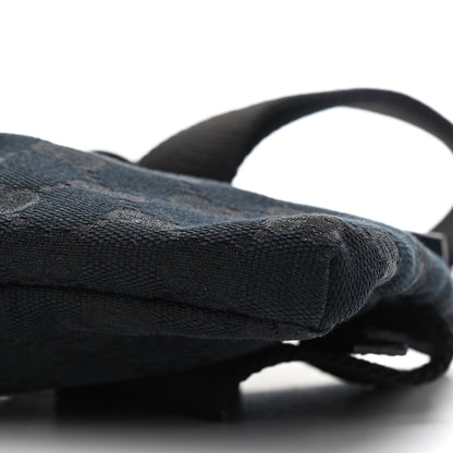 Gucci GG Monogram Double Pocket Belt Bag Black 8 of 8