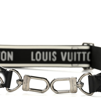 Louis Vuitton Nylon Jacquard Sporty Bandouliere Shoulder Strap Black 3 of 7
