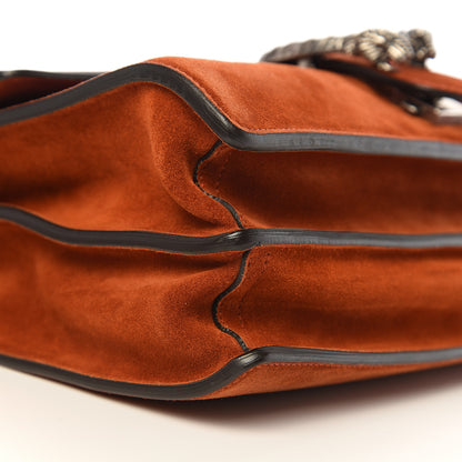 Gucci Suede Medium Dionysus Messenger Bag Deep Paprika 7 of 9
