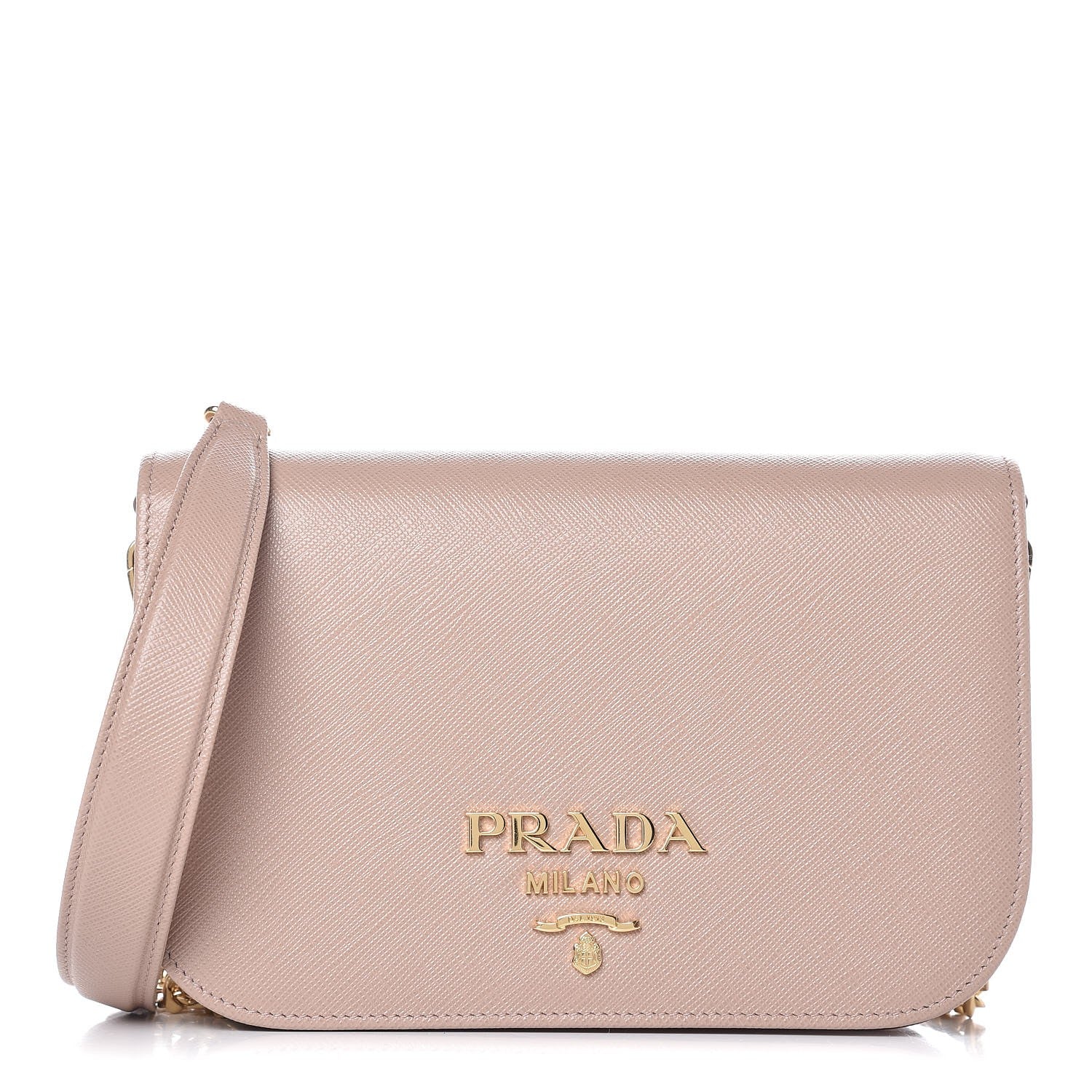 Prada Saffiano Lux Crossbody Bag Cipria 1 of 6