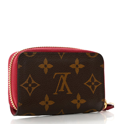 Louis Vuitton Monogram Zippy Multicartes Fuchsia 3 of 7
