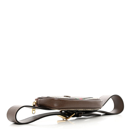 Gucci GG Supreme Monogram Ophidia Belted iPhone Case 85 34 Dark Brown 4 of 10