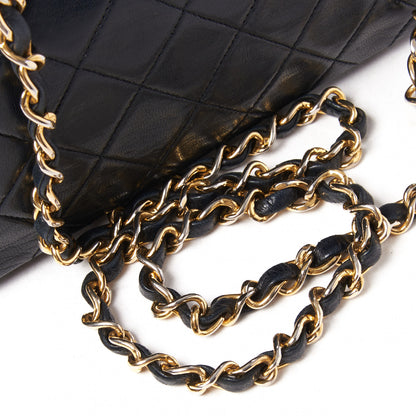 Chanel Lambskin Quilted Small Single Flap Bag Black 8 of 10